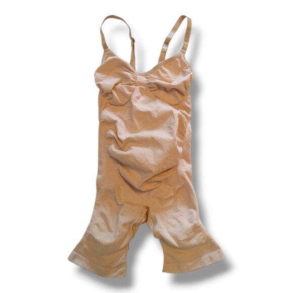 Skims Maternity Sculpting Support Mid Thigh Bodysuit S/M - Picture 4 of 5